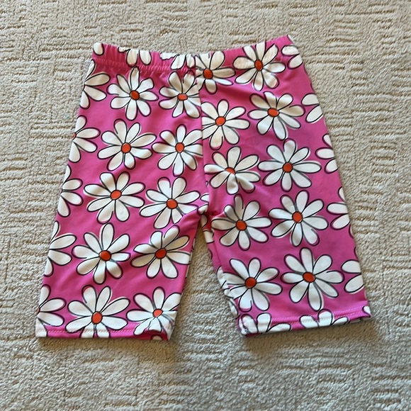 Dori Creation pink daisy biker shorts - Picture 4 of 6